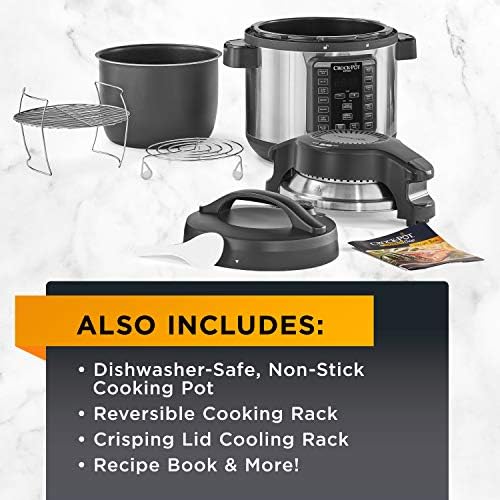 Express Crisp 8 Quart 10-in-1 Pressure Cooker - Curated Catalog L4
