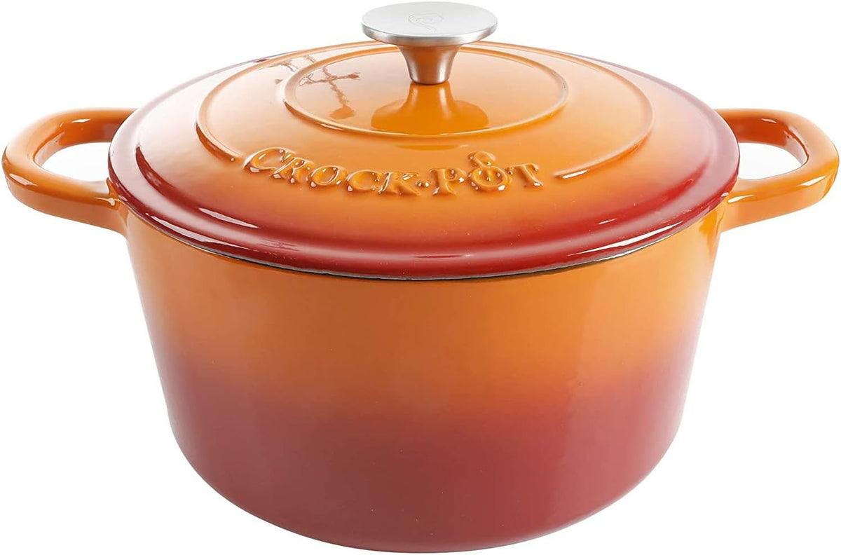 3 Quart Enameled Cast Iron Dutch Oven – Aqua - Curated Catalog E9