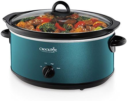 7 Quart Manual Slow Cooker – Turquoise - Curated Catalog P7