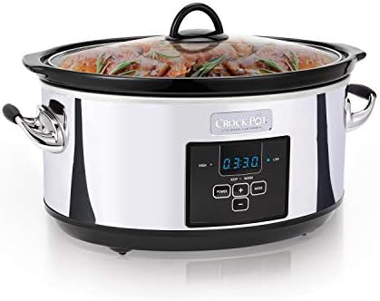 7 Quart Programmable Slow Cooker – Polished Platinum - Curated Catalog M5