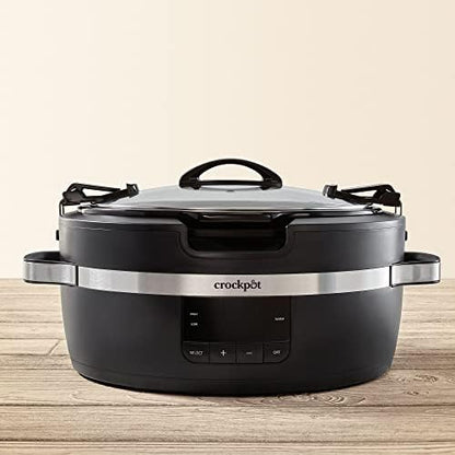 Thermoshield 6 Quart Slow Cooker with Carry Handles - Curated Catalog I3