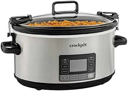 7 Quart Portable Programmable Slow Cooker with Timer - Curated Catalog P5