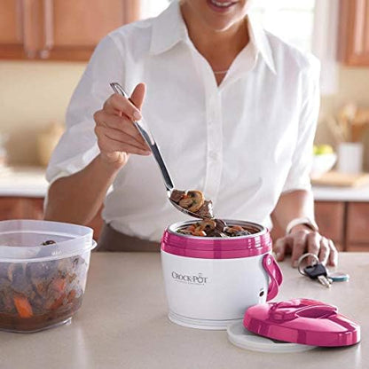 Lunch Crock Portable Food Warmer 20oz – Pink - Curated Catalog X8