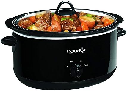 8 Quart Manual Slow Cooker – Black - Curated Catalog S2