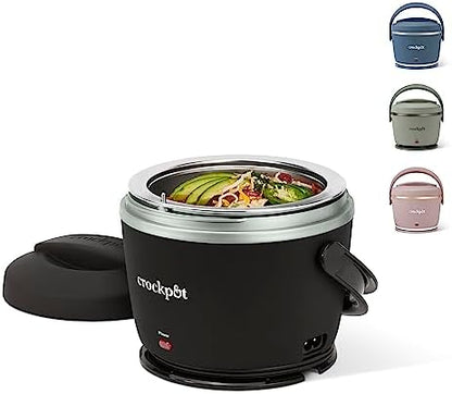 Electric Lunch Box Food Warmer 20oz – Black - Curated Catalog M9