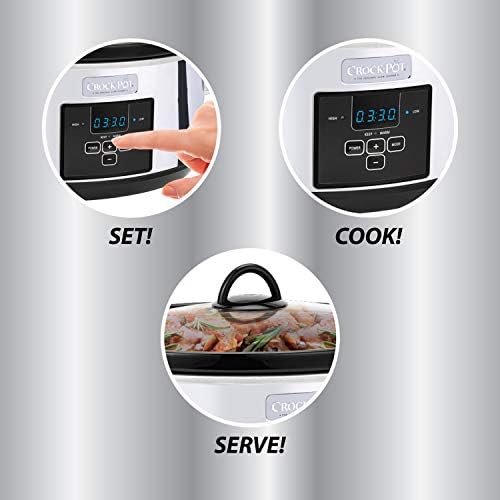 7 Quart Programmable Slow Cooker – Polished Platinum - Curated Catalog M5