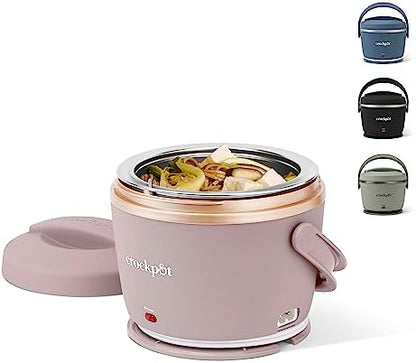 Electric Lunch Box Food Warmer 20oz – Blush Pink - Curated Catalog N9