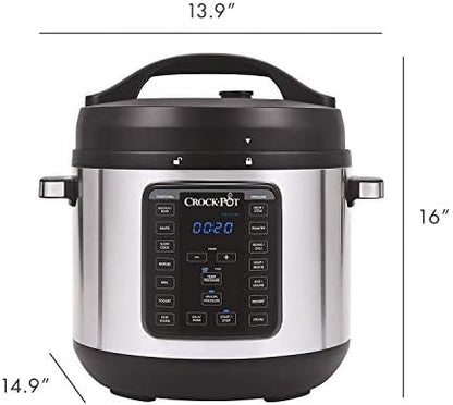 8 Quart Express Crock Multi-Use Pressure Cooker - Curated Catalog F7