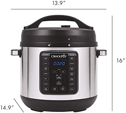 8 Quart Express Crock Multi-Use Pressure Cooker - Curated Catalog D0