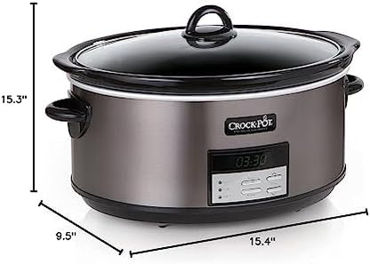 8 Quart Programmable Slow Cooker with Auto Warm - Curated Catalog V7