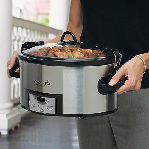 Cook & Carry 6 Quart Programmable Slow Cooker - Curated Catalog F7
