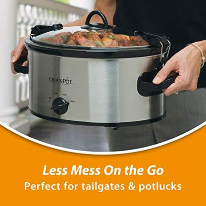 Cook & Carry 6 Quart Portable Slow Cooker - Curated Catalog G2