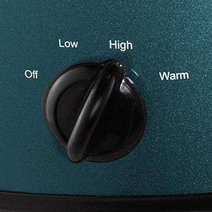 7 Quart Manual Slow Cooker – Turquoise - Curated Catalog P7