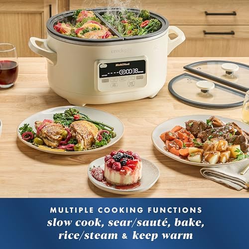 MultiMeal Multicooker with Programmable Slow Cooker - Curated Catalog N5
