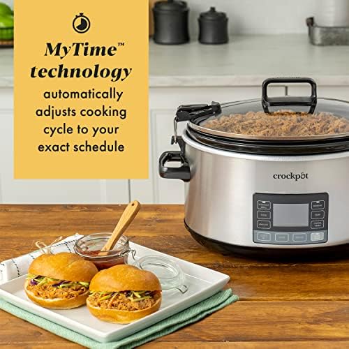 7 Quart Portable Programmable Slow Cooker with Timer - Curated Catalog P5