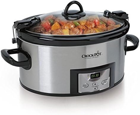 Cook & Carry 6 Quart Programmable Slow Cooker - Curated Catalog F7