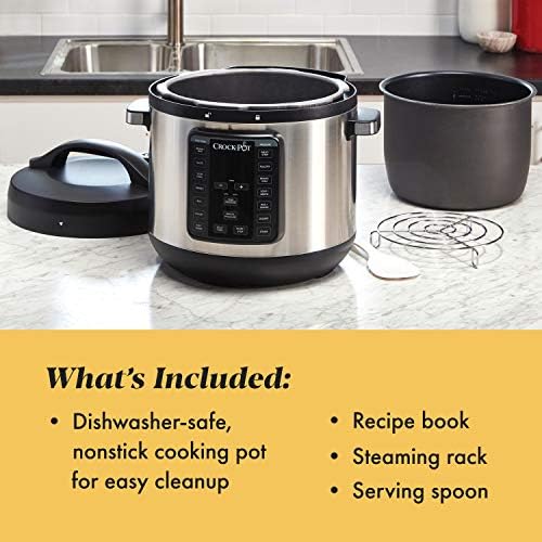 8 Quart Express Crock Multi-Use Pressure Cooker - Curated Catalog X7