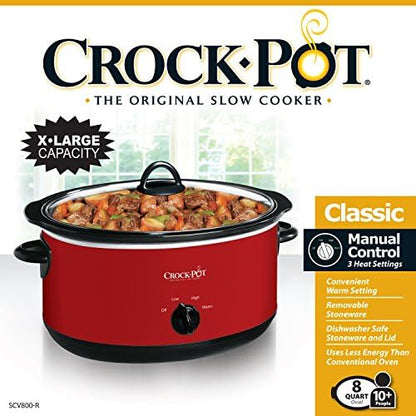 Express Crock 8 Quart Programmable Slow Cooker - Curated Catalog H5