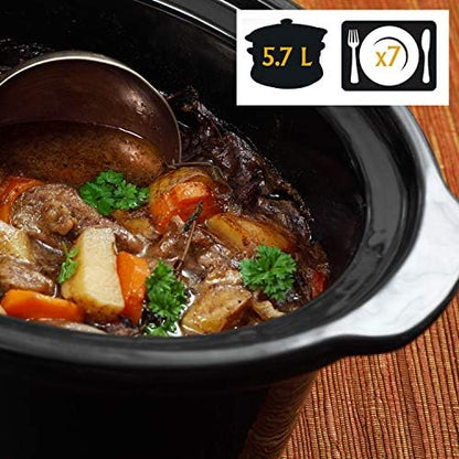 Cook & Carry 6 Quart Portable Slow Cooker - Curated Catalog G2