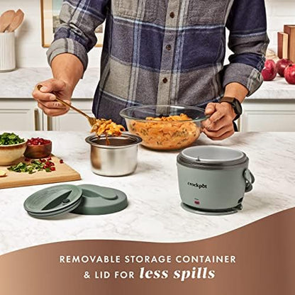 Portable Electric Lunch Box Food Warmer – Green - Curated Catalog Z2
