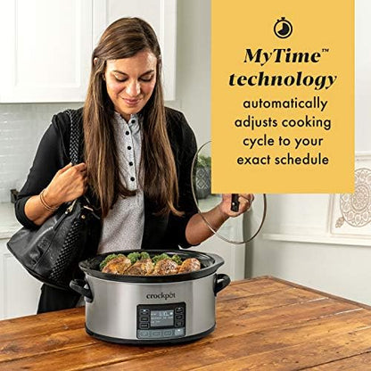 MyTime 6 Quart Programmable Slow Cooker - Curated Catalog Y6