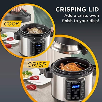 Express Crisp 8 Quart 10-in-1 Pressure Cooker - Curated Catalog L4
