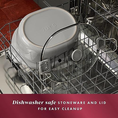 7 Quart Programmable Cook & Carry Slow Cooker - Curated Catalog X0