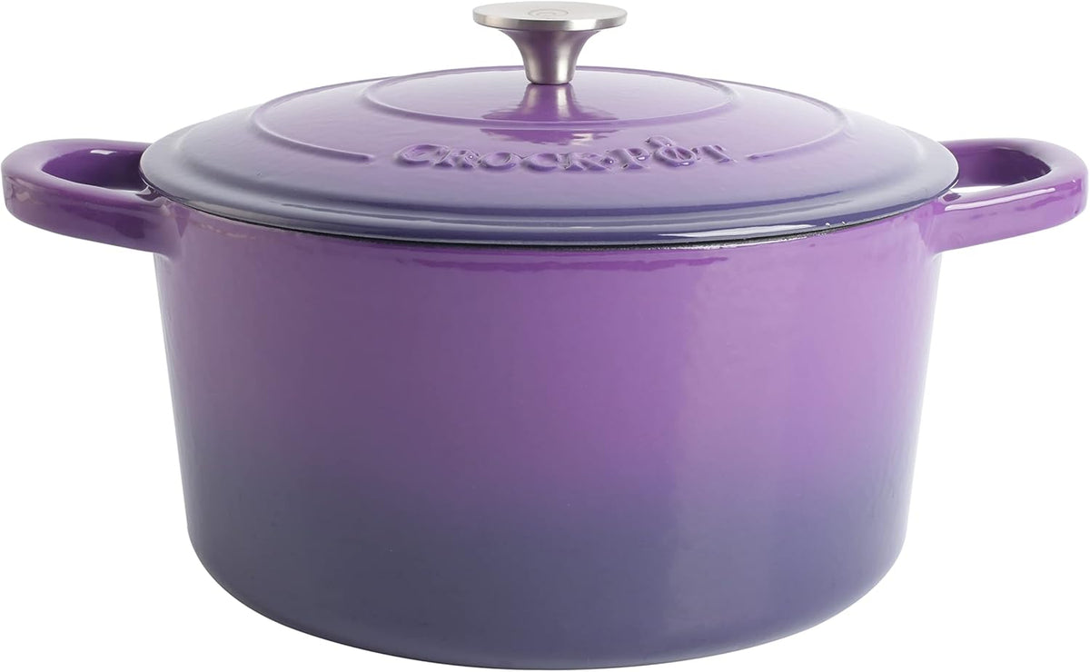 3 Quart Enameled Cast Iron Dutch Oven – Aqua - Curated Catalog E9