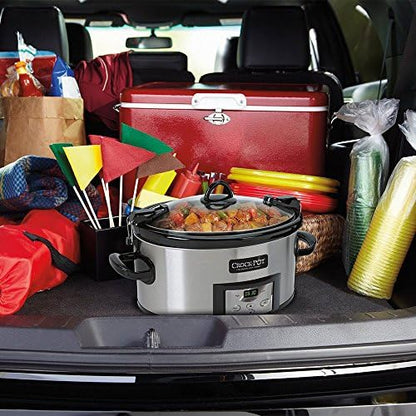 Cook & Carry 6 Quart Programmable Slow Cooker - Curated Catalog F7