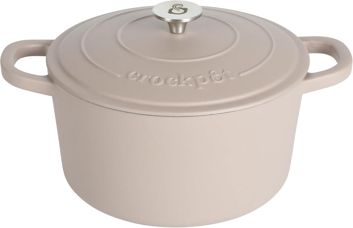 3 Quart Enameled Cast Iron Dutch Oven – Aqua - Curated Catalog E9
