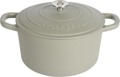 3 Quart Enameled Cast Iron Dutch Oven – Aqua - Curated Catalog E9