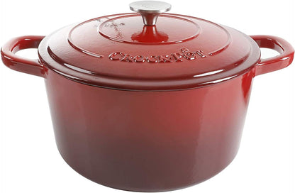 3 Quart Enameled Cast Iron Dutch Oven – Aqua - Curated Catalog E9