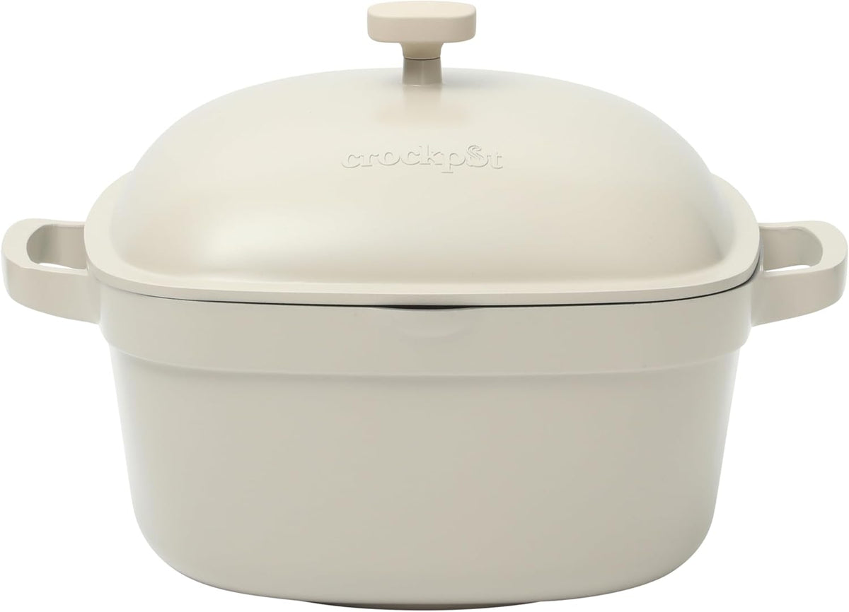 3 Quart Enameled Cast Iron Dutch Oven – Aqua - Curated Catalog E9