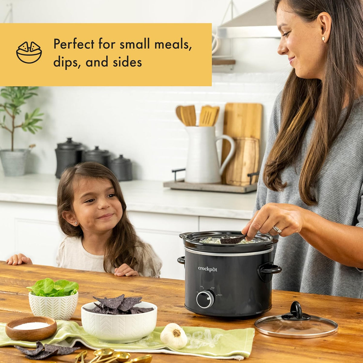 2 Quart Mini Slow Cooker – Classic Compact Cooker - Curated Catalog Z6